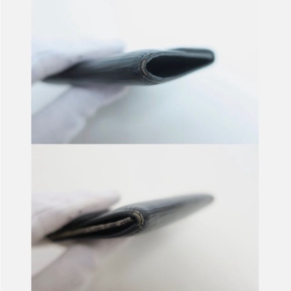 Authentic Louis Vuitton Black Epi Coin Purse Card Case EUC - Picture 6 of 13